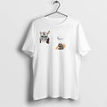 Officials San Diego Padres Logo Skull Bat Crossed Baseball White Mens Premium T Shirt