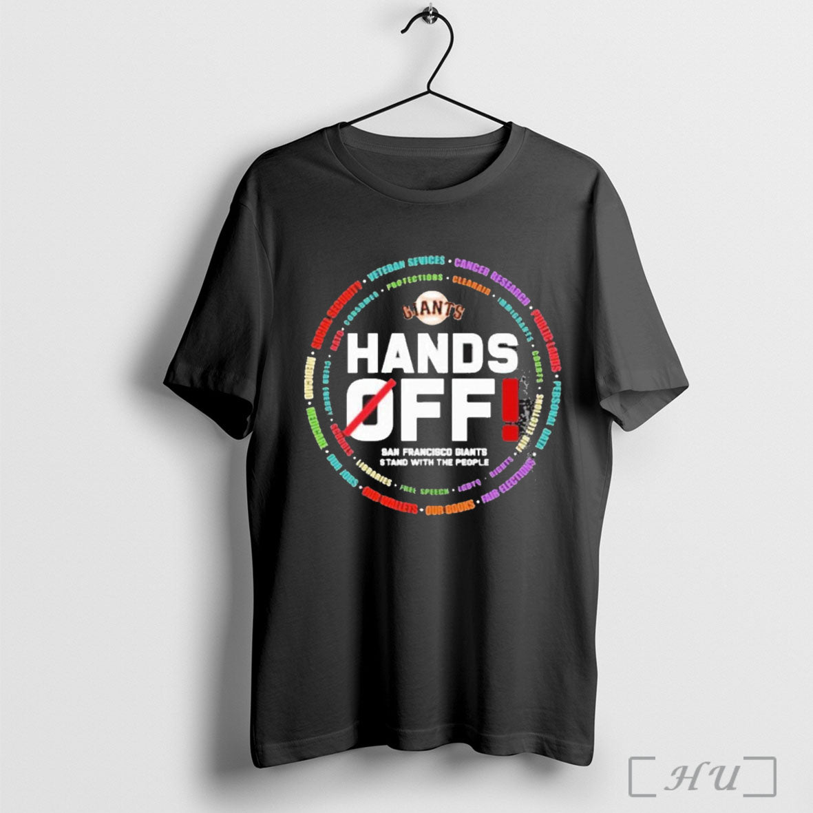 Officials San Francisco Giants Logo Hands Off Seattle Mariners Stand With The People