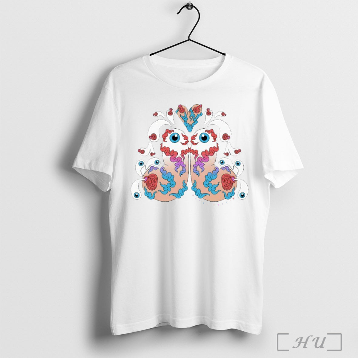Officials Sarah Squirm Eyeboob T Shirt