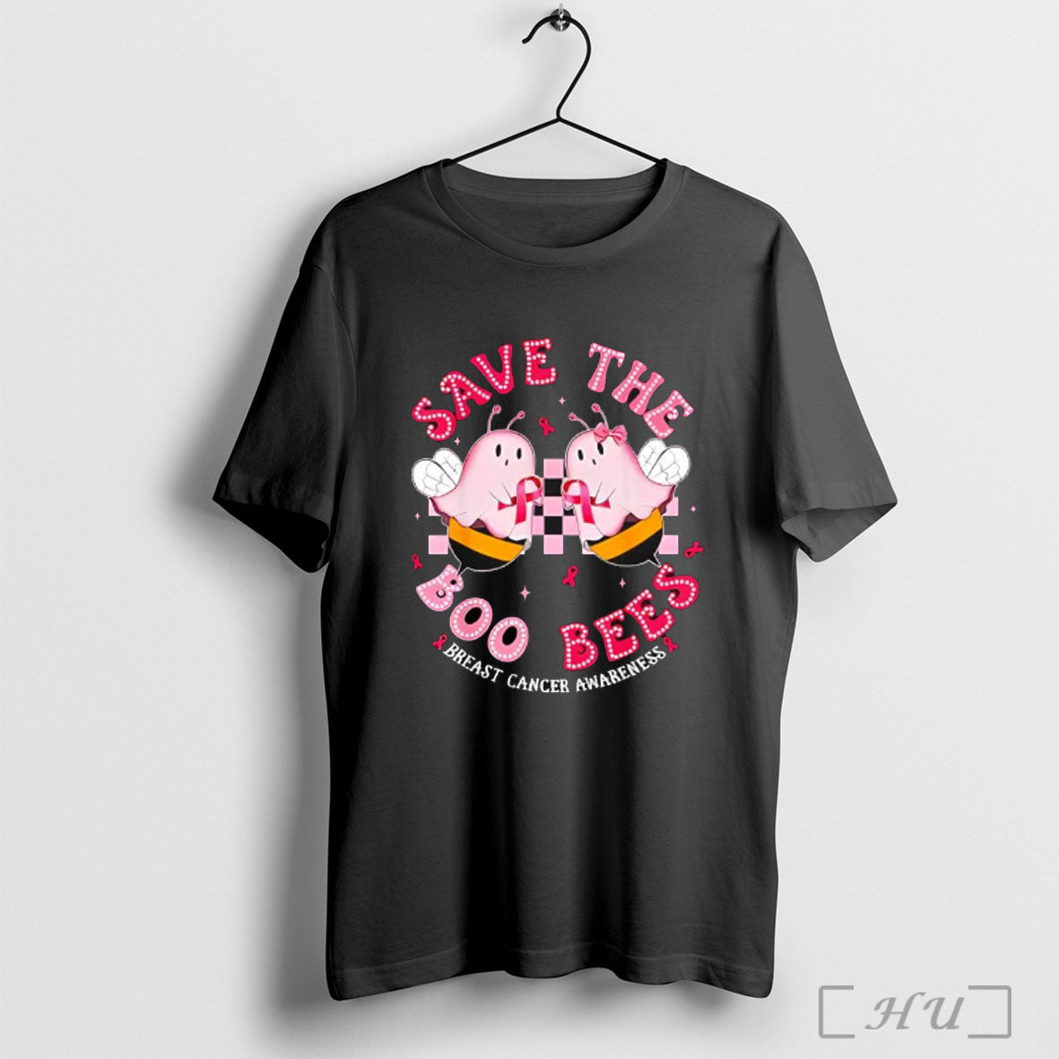 Officials Save The Boo Bees Breast Cancer Awareness Halloween T Shirt