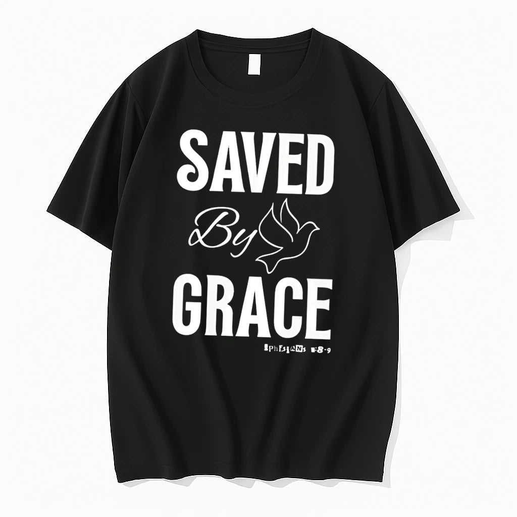 Officials Saved By Grace Ephesians Tee T Shirt Sweater
