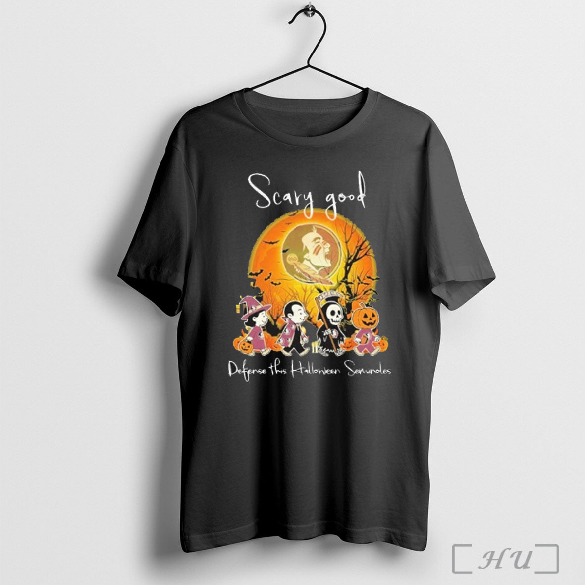 Officials Scary Good Defense This Halloween Seminoles T Shirt