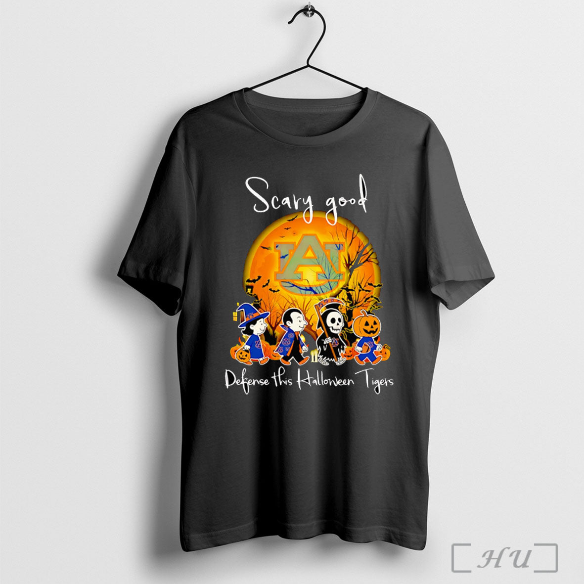 Officials Scary Good Defense This Halloween Auburn Tigers T Shirt