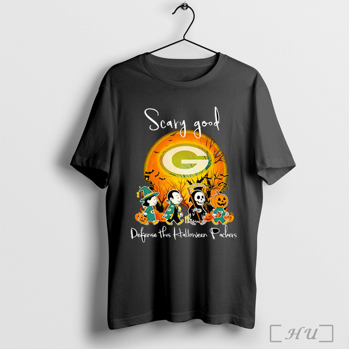 Officials Scary Good Defense This Halloween Green Bay Packers T Shirt