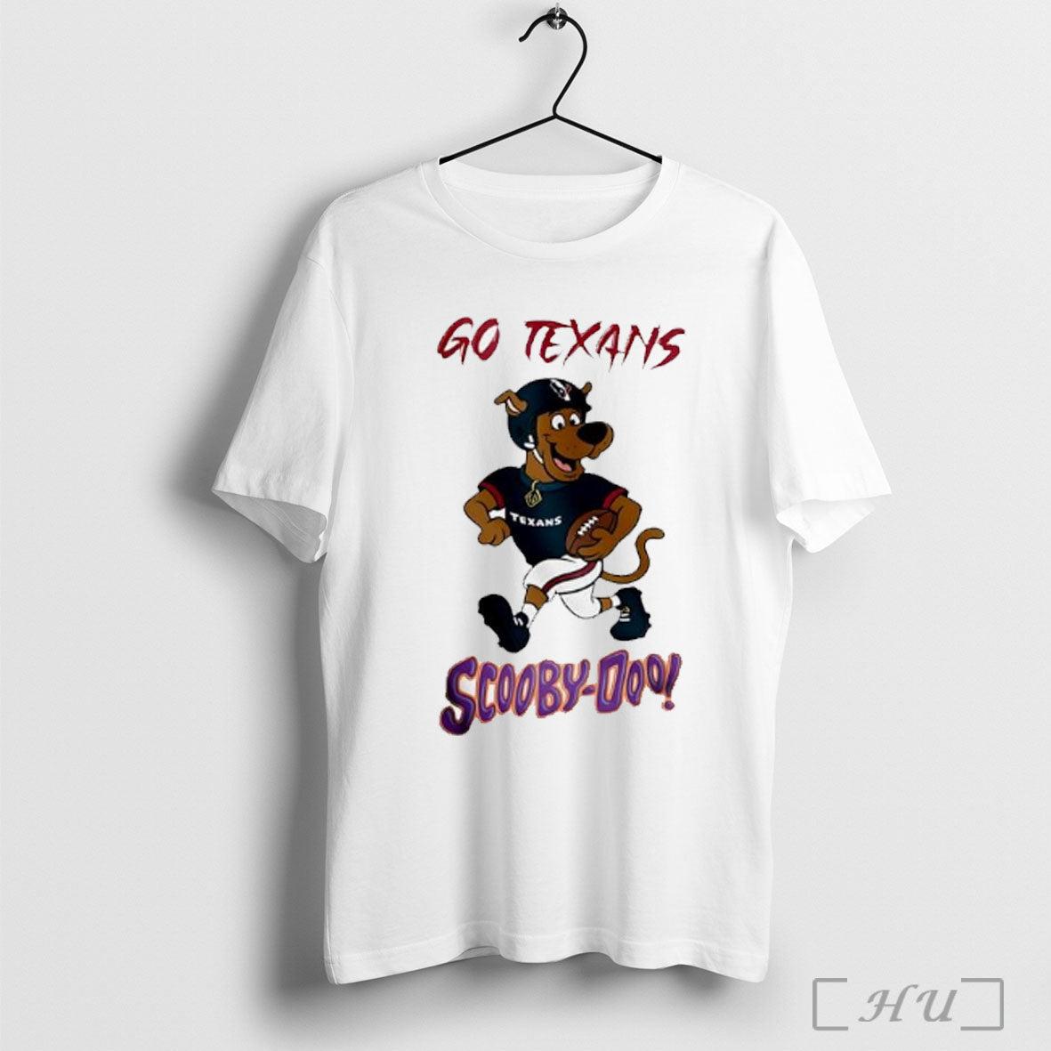 Officials Scooby Doo X Houston Texans Football Go Texans T Shirt