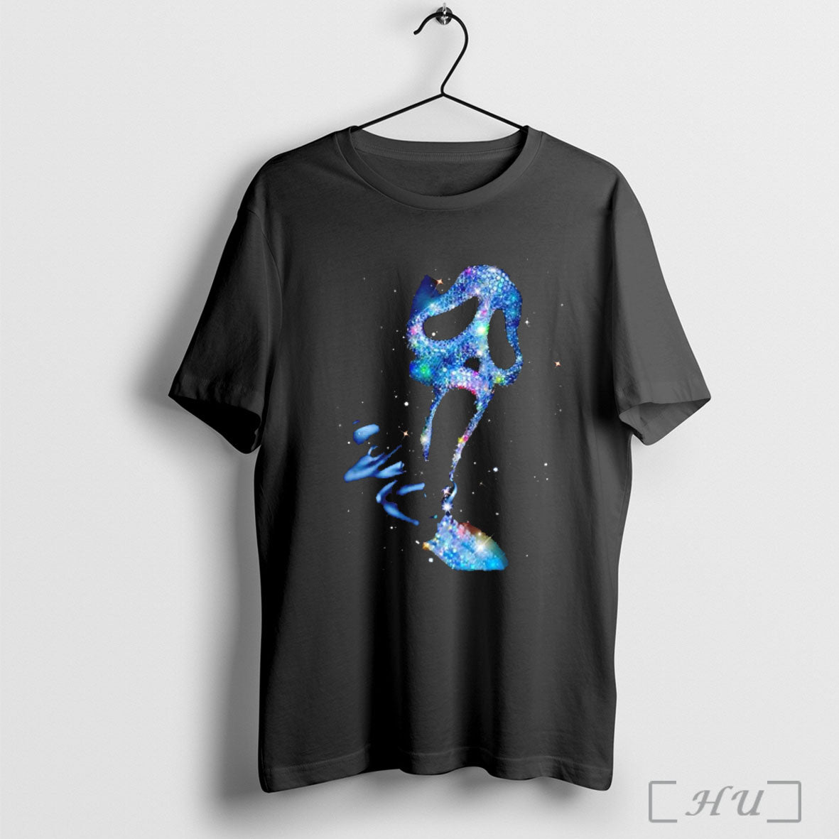 Officials Scream Twinkle Retro Street Style Halloween Character T Shirt