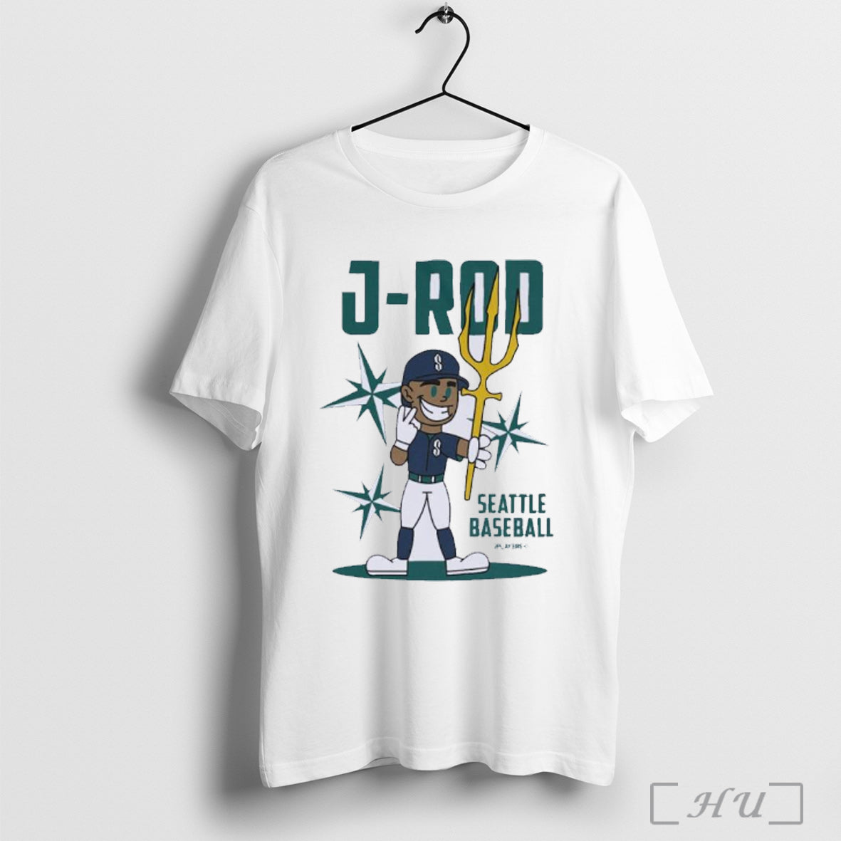 Officials Seattle Julio Rodriguez Summer Cartoon T Shirt