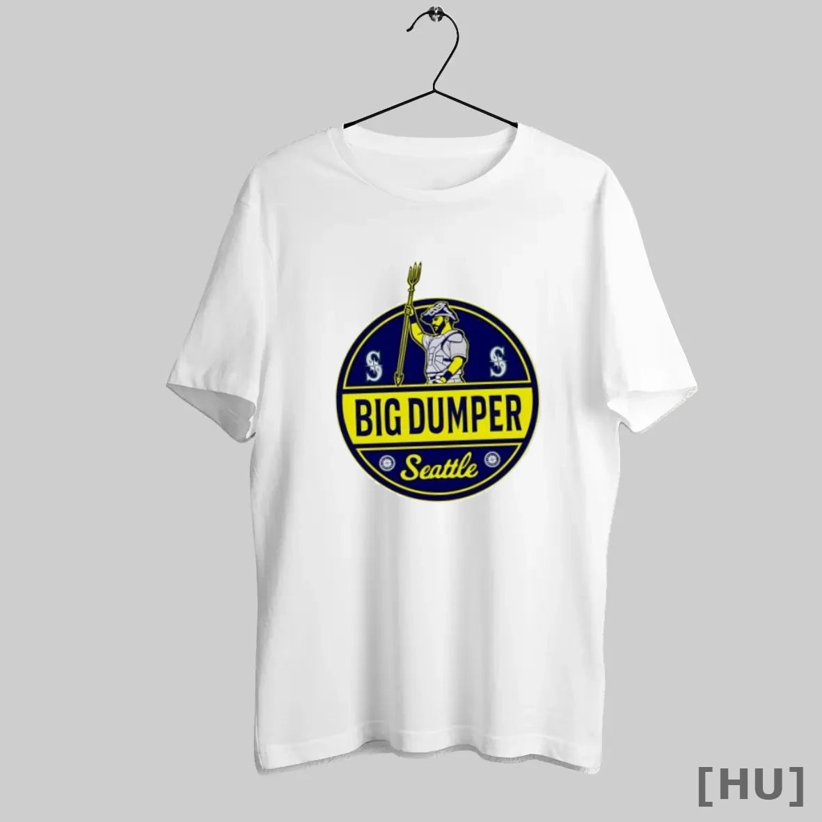 Officials Seattle Mariners Big Dumper Caricature Baseball Vintage T Shirt