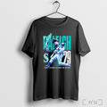 Officials Seattle Mariners Cal Raleigh Single Season Catcher Home Run Record T Shirt