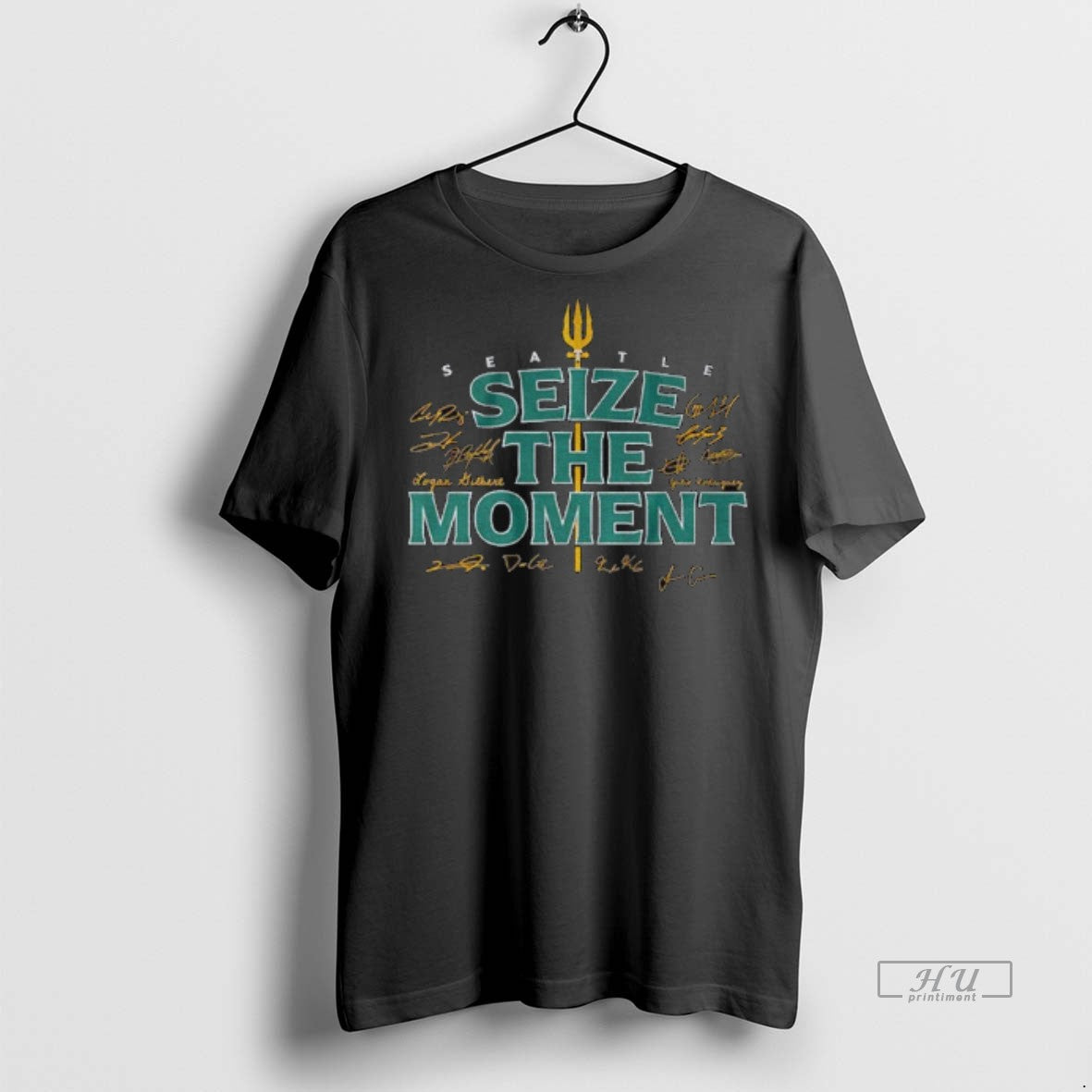 Officials Seattle Mariners Seize The Moment Signature American League Division Series Tee Shirt Sweater