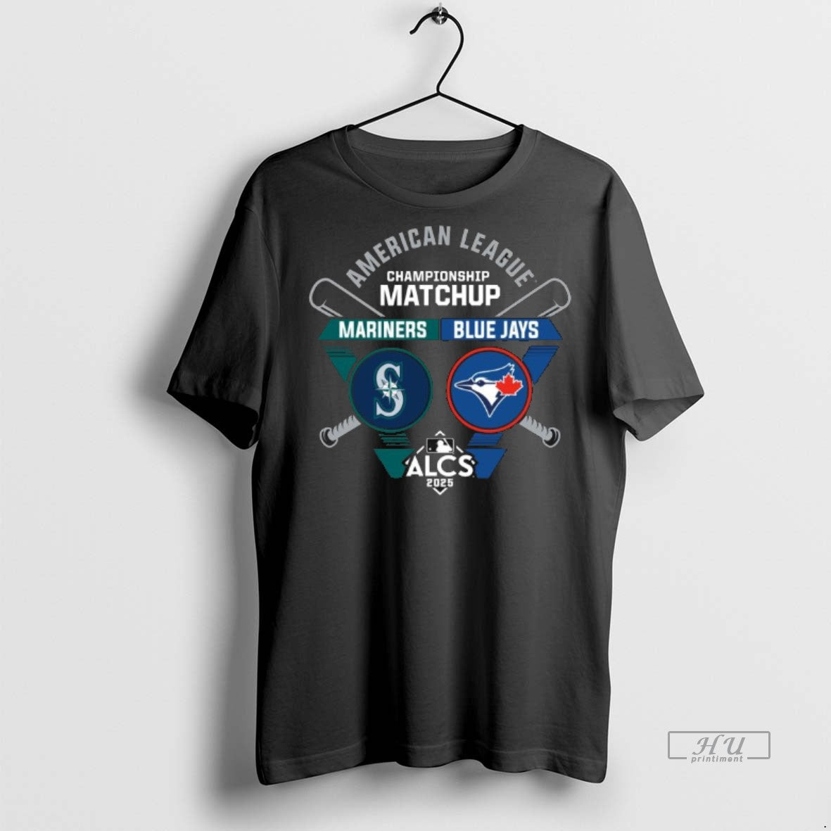 Officials Seattle Mariners Vs Toronto Blue Jays 2025 Alcs Matchup Bases Loaded Tee Shirt Sweater
