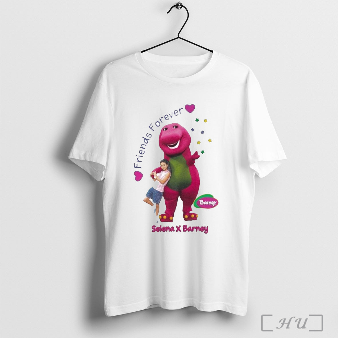 Officials Selena Gomez Barney X Serena I Love You T Shirt