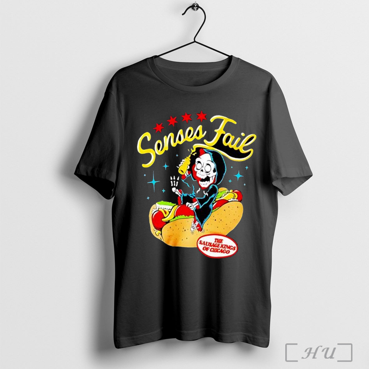 Officials Senses Fail The Sausage Kings Of Chicago T Shirt