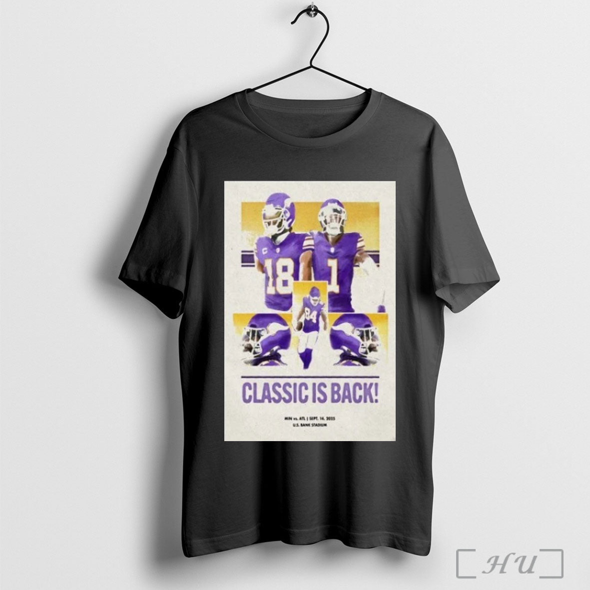 Officials Sept 14 2025 Minnesota Vikings Atlanta Falcons U S Bank Stadium T Shirt