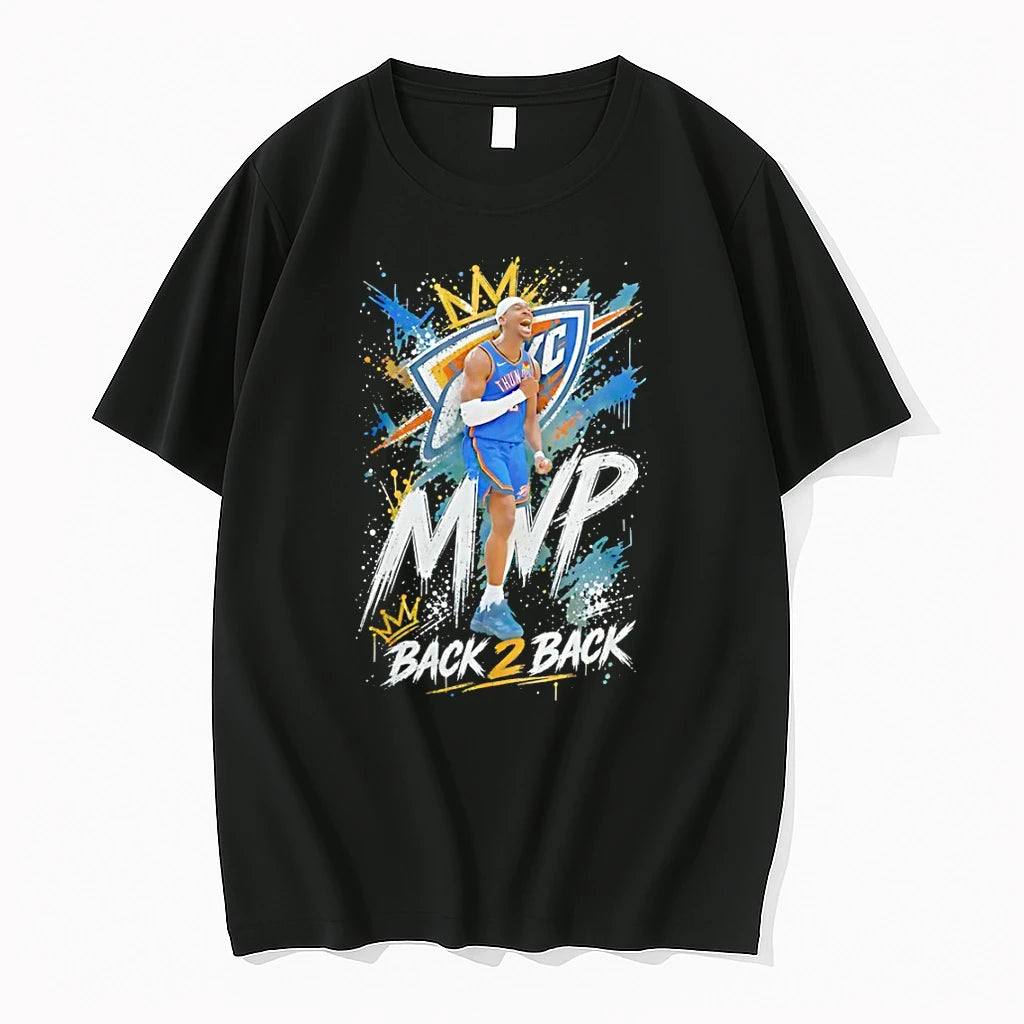 Officials Shai Gilgeous Alexander Mvp Back To Back 2026 Oklahoma City Thunder Vintage
