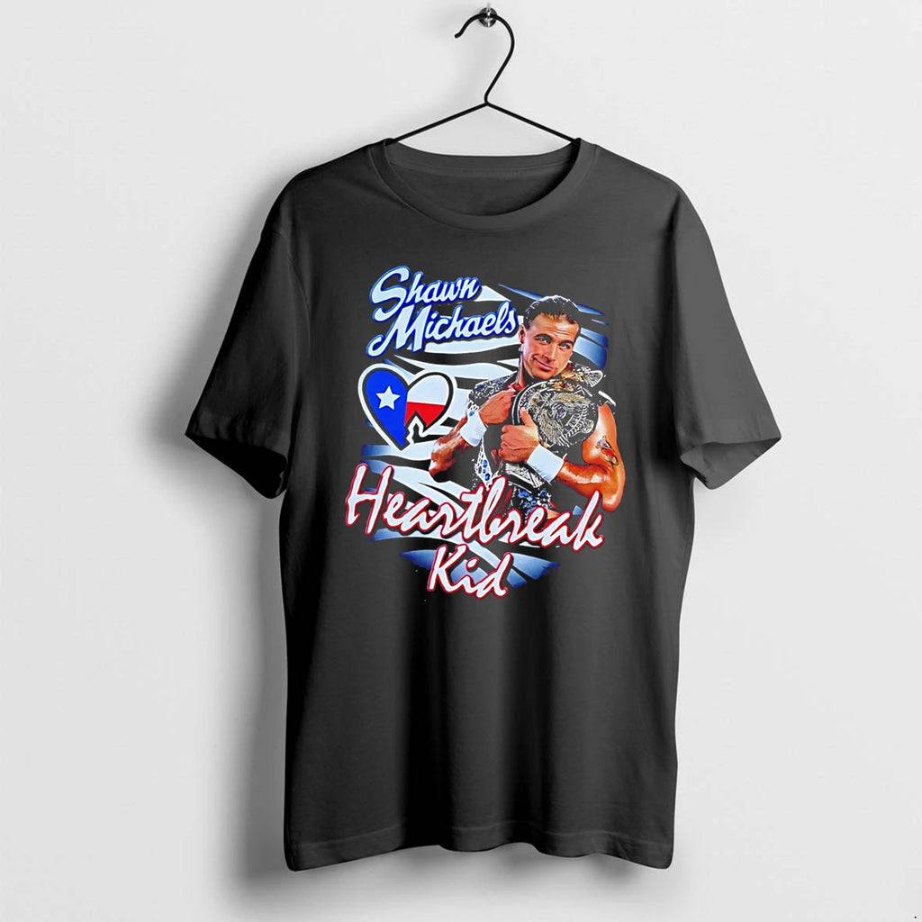 Officials Shawn Michaels Heartbreak Kid Graphic Tee T Shirt Sweater