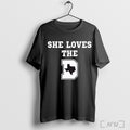 Officials She Loves The D Texas Map 2025 T Shirt
