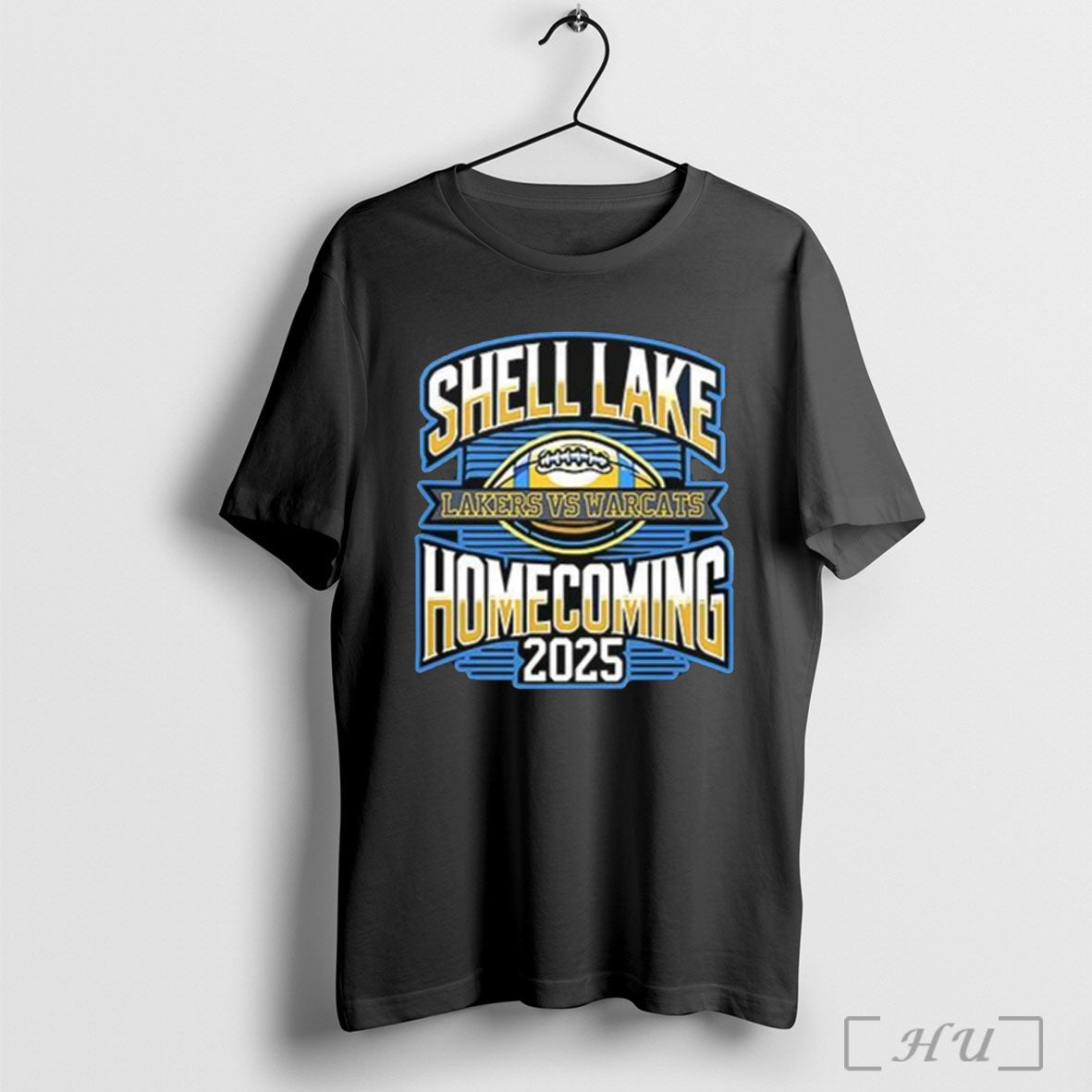 Officials Shell Lake Homecoming 2025 Lakers Vs Warcats Football Match T Shirt