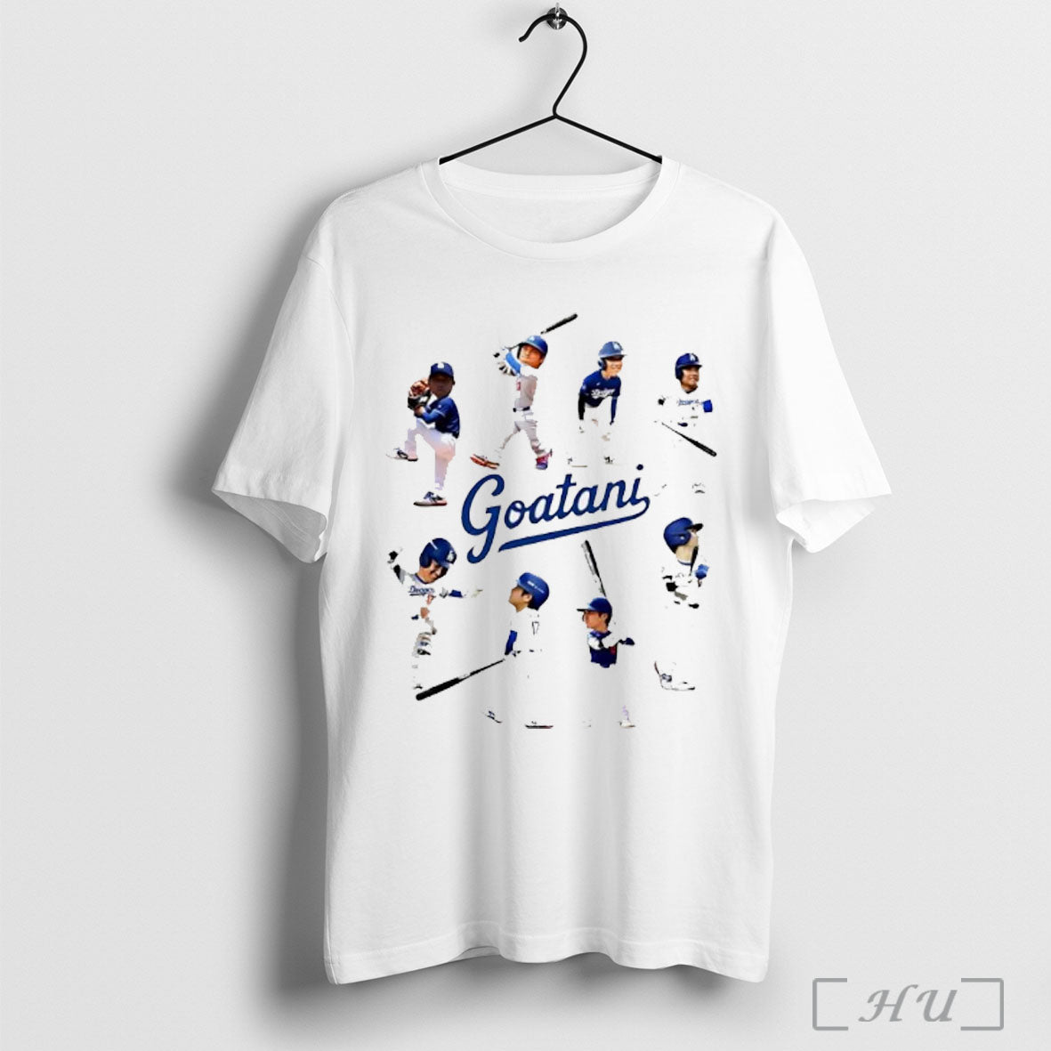 Officials Shohei Ohtani Goatani Los Angeles Dodgers Baseball Player Mini Collage T Shirt