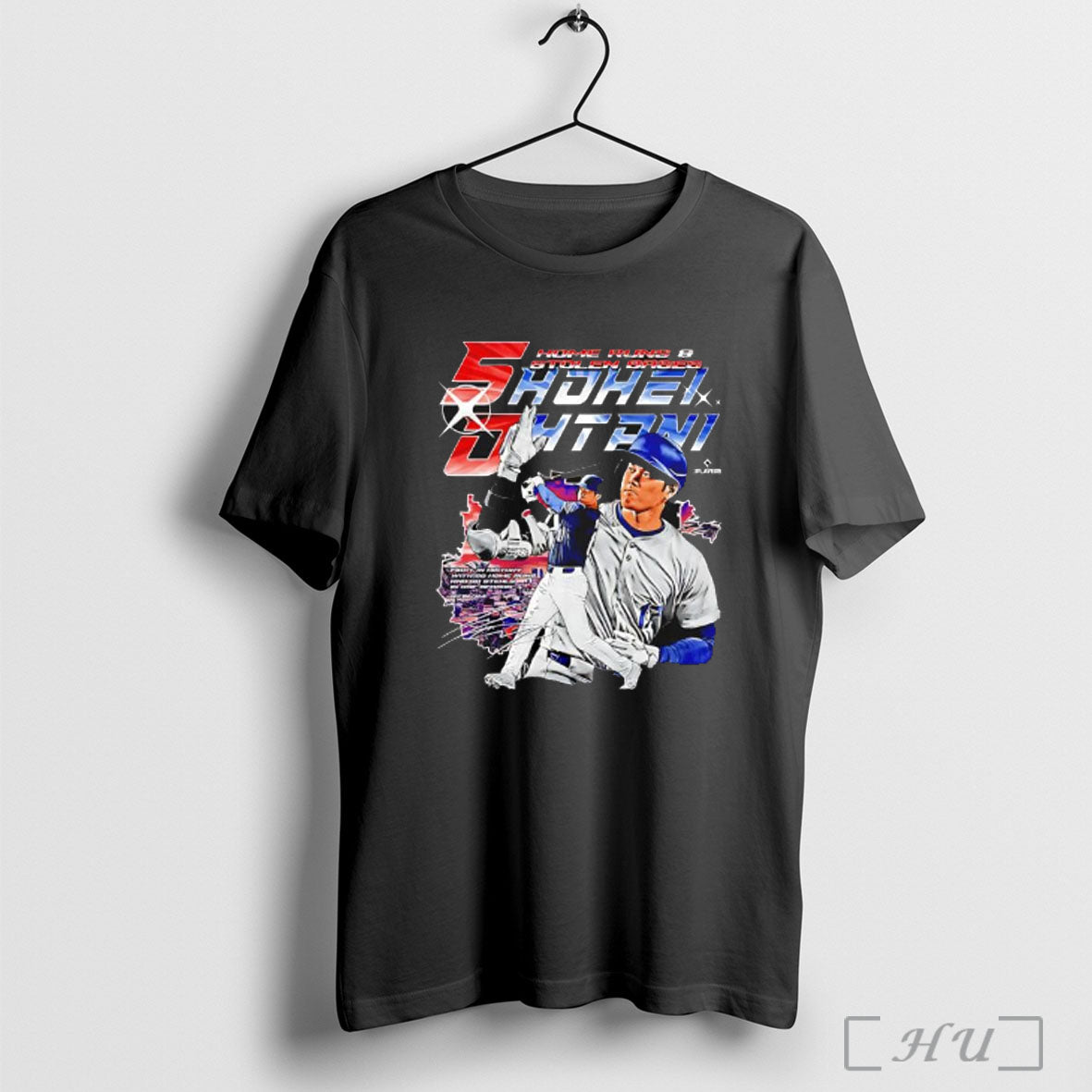 Officials Shohei Ohtani Los Angeles 50 Home Runs Signature Graphic T Shirt