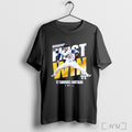 Officials Shohei Ohtani Los Angeles Dodgers First Win Victory Commemorative Mlb 2025 T Shirt
