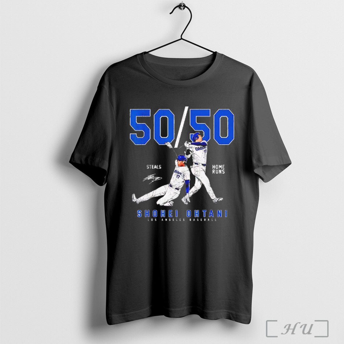 Officials Shohei Ohtani Los Angeles Dodgers Mlb 50 50 Legend Signature T Shirt