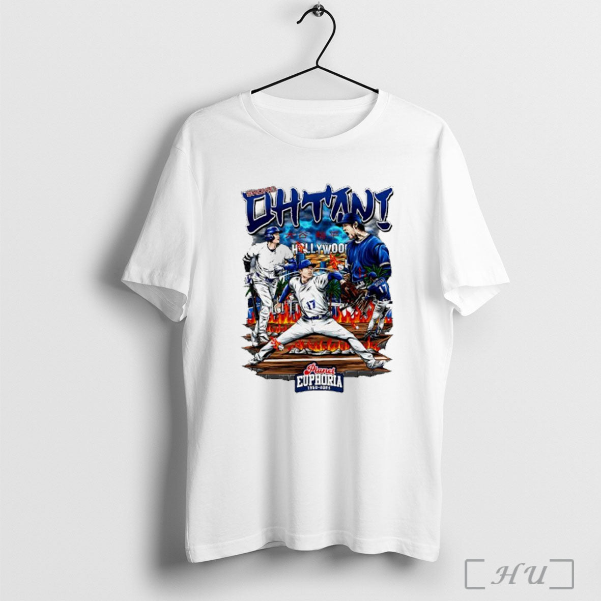 Officials Shohei Ohtani Los Angeles Dodgers Planet Euphoria T Shirt