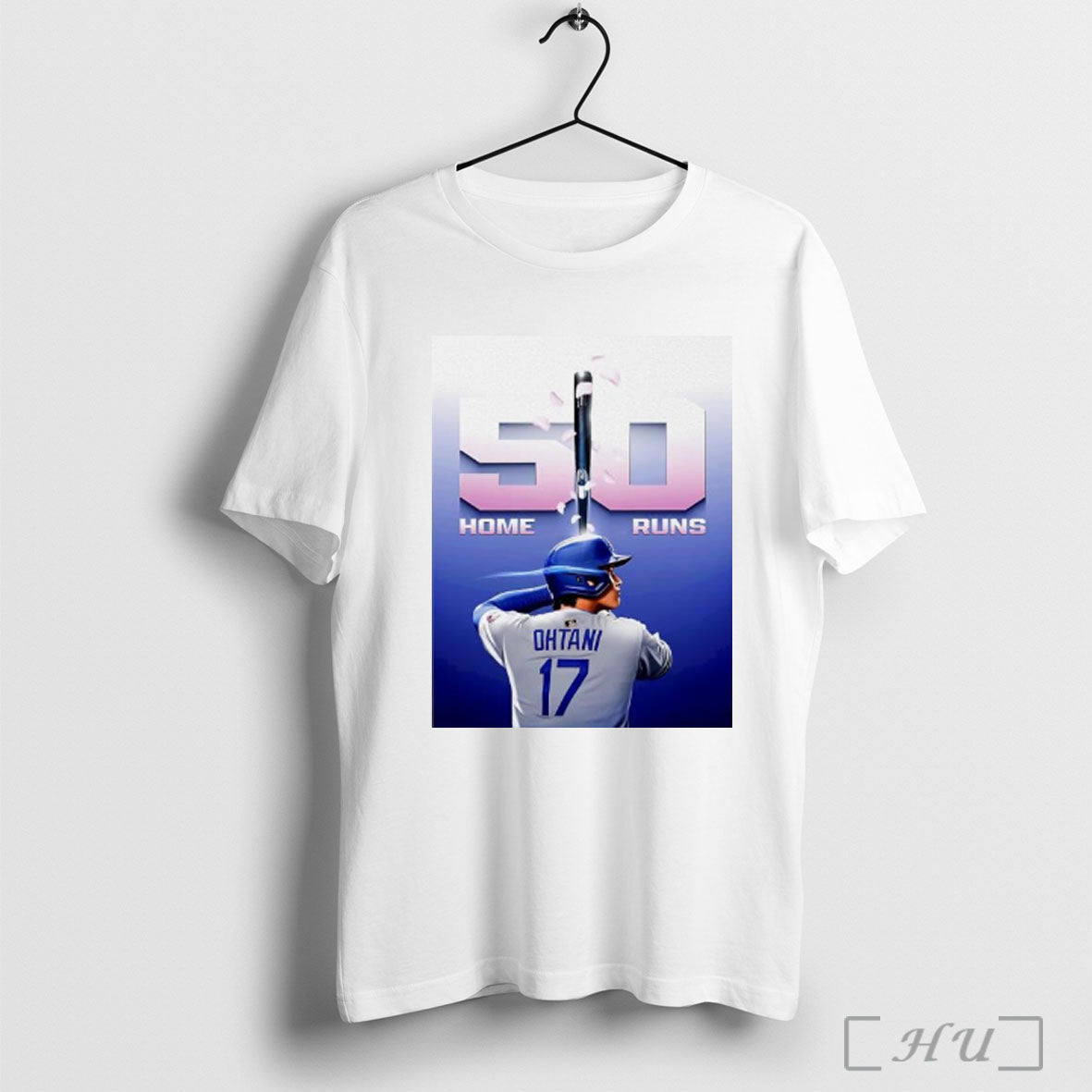 Officials Shohei Ohtani Los Angeles Dodgers Baseball Number 17 Homeruns T Shirt