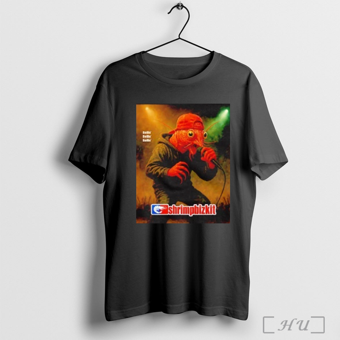 Officials Shrimpbizkit Shrimp Singing Boiling T Shirt