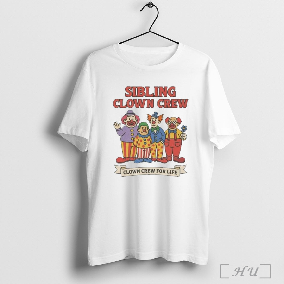 Officials Sibling Clown Crew For Life T Shirt
