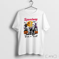 Officials Skeleton X Speedway Trick Or Treat Halloween T Shirt