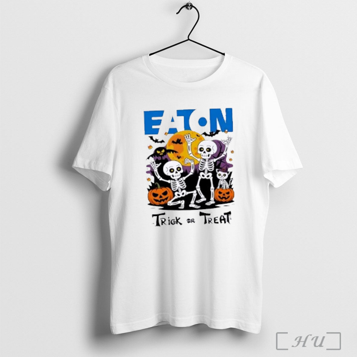 Officials Skeletons X Eaton Corporation Trick Or Treat Halloween T Shirt