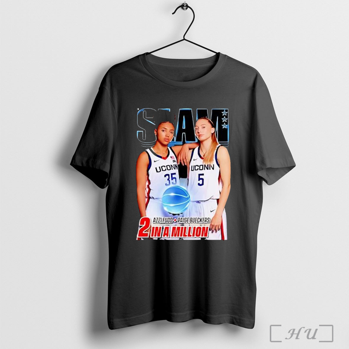 Officials Slam Azzi Fudd Paige Bueckers 2 In A Million T Shirt