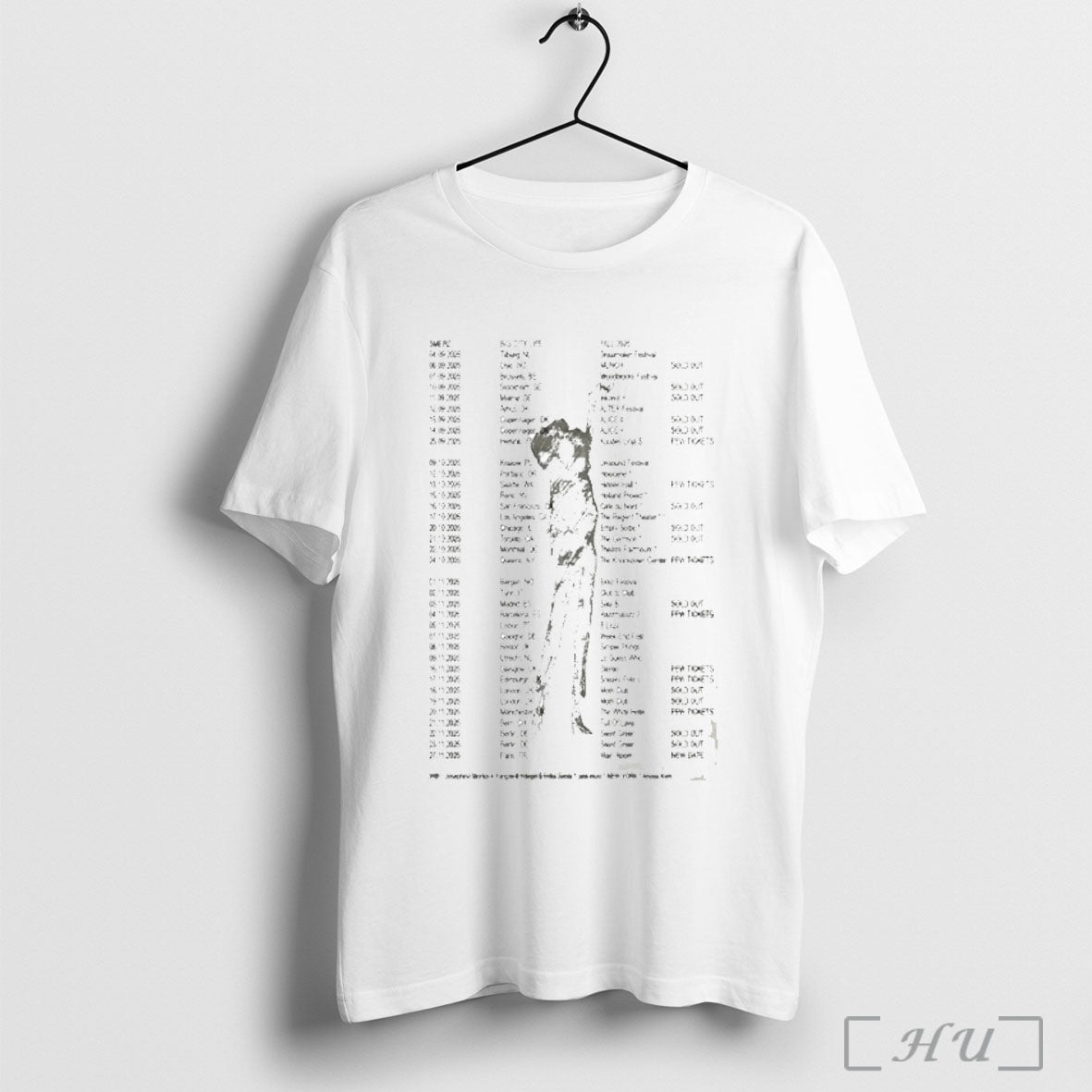 Officials Smerz Big City Life Fall Tour 2025 Dates T Shirt