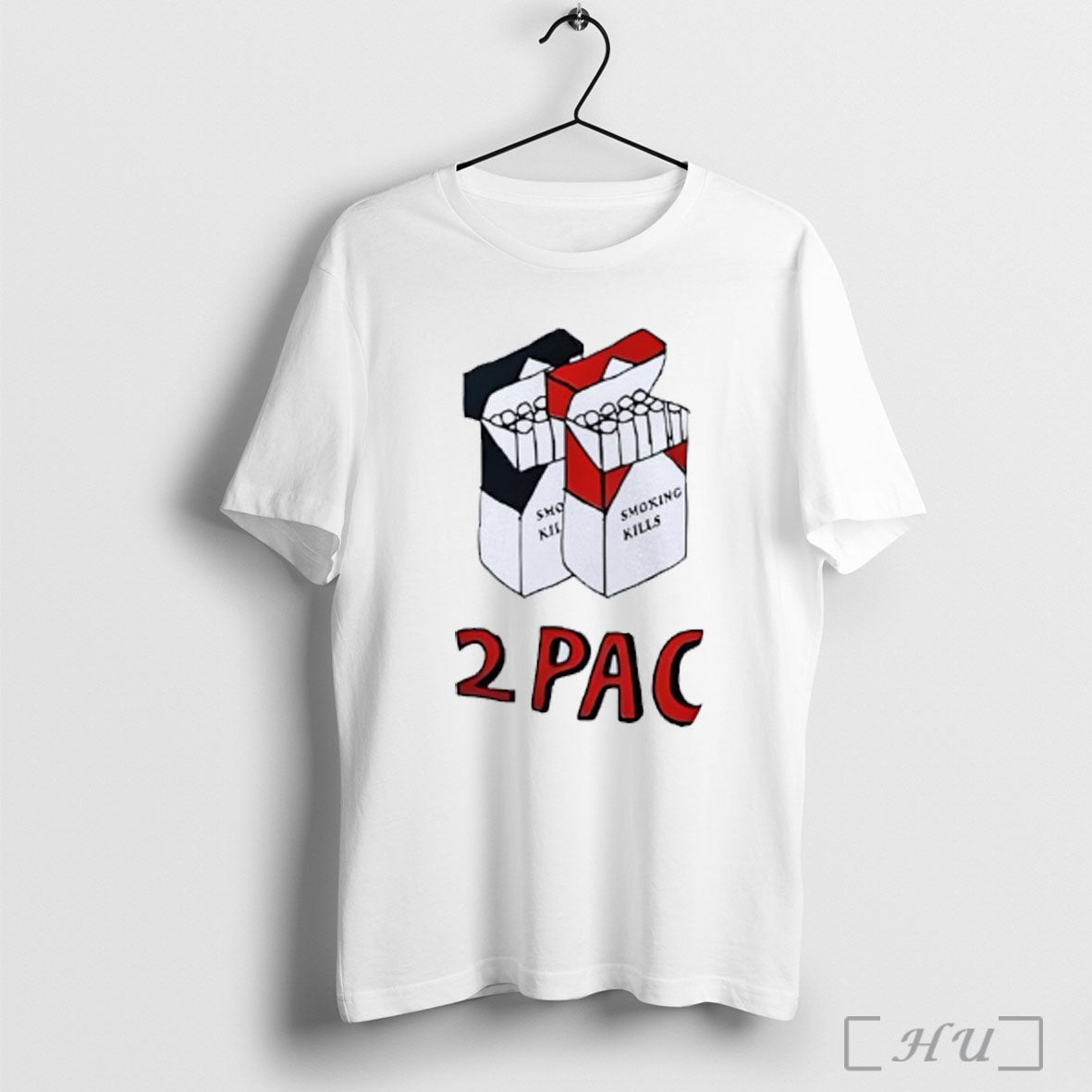 Officials Smoking Kills 2 Pac T Shirt