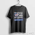 Officials Some Grandmas Play Bingo Real Grandmas Watch Dallas Cowboys Diamond Heart T Shirt