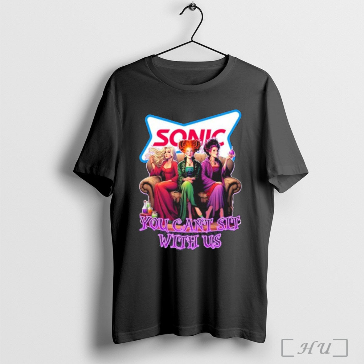 Officials Sonic Drive In Hocus Pocus You Cant Sit With Us Halloween T Shirt