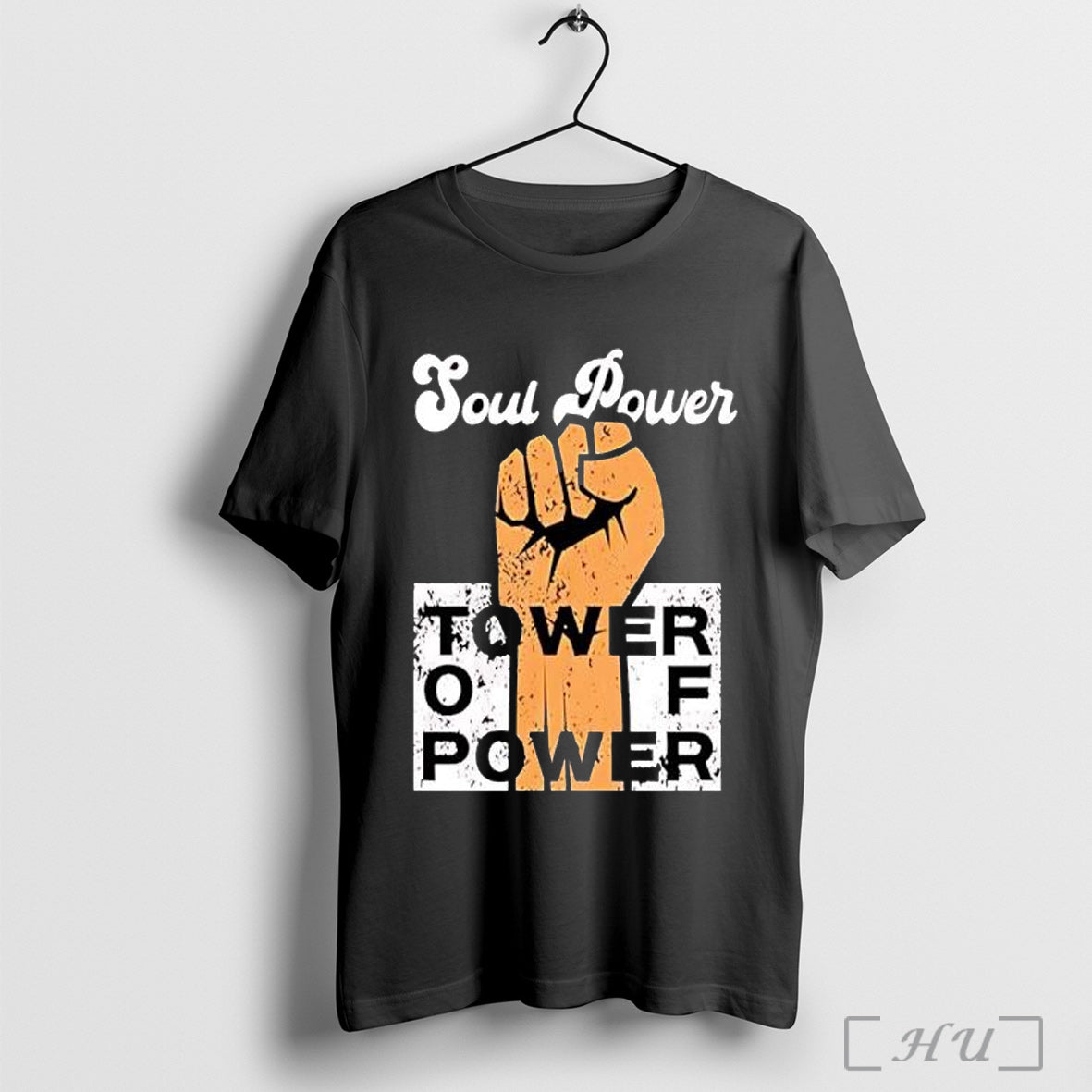 Officials Soul Power Tower Of Power Hand T Shirt