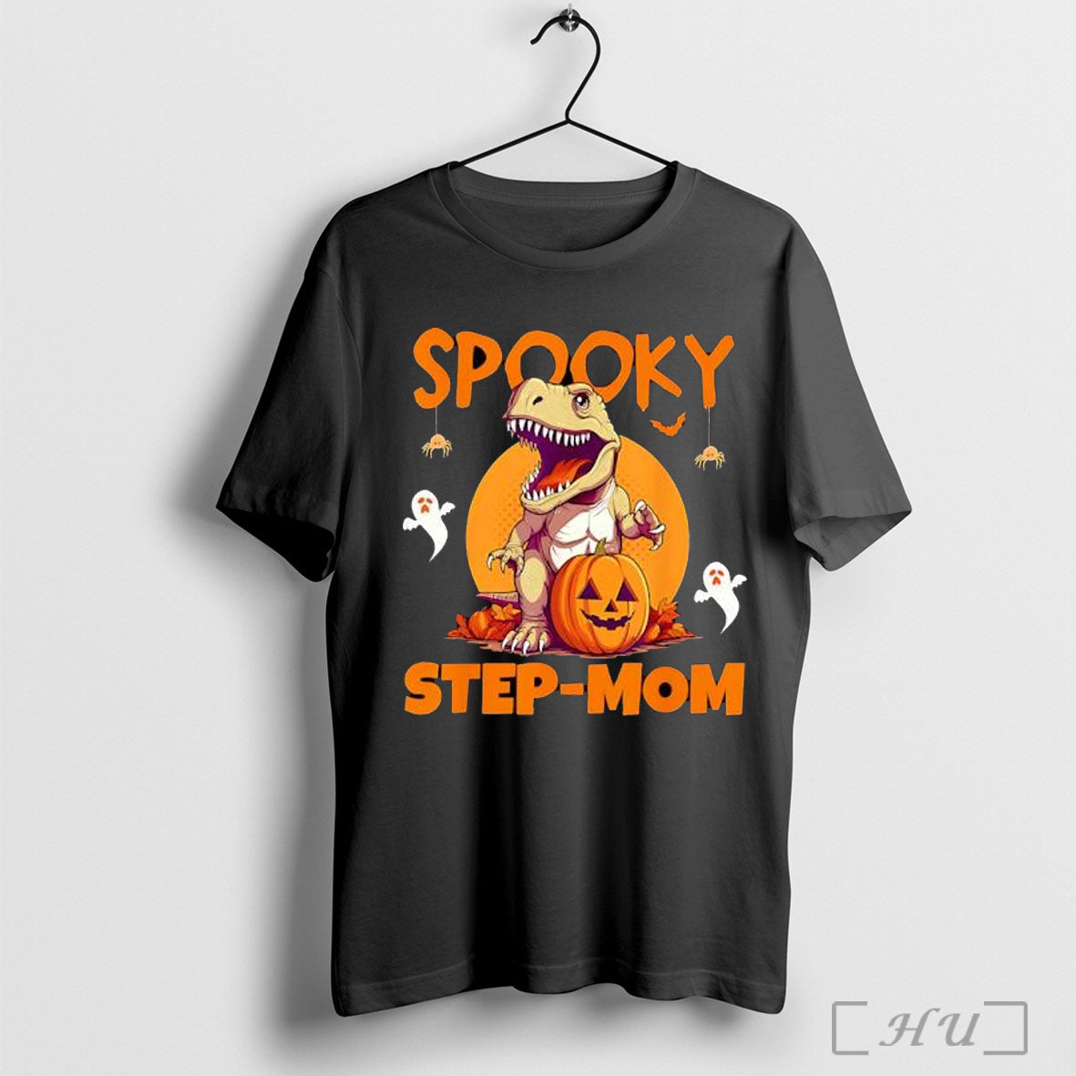 Officials Spooky Step Mother T Rex Halloween T Shirt