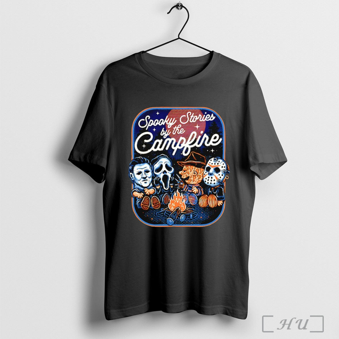 Officials Spooky Stories By The Spooky Campfire T Shirt
