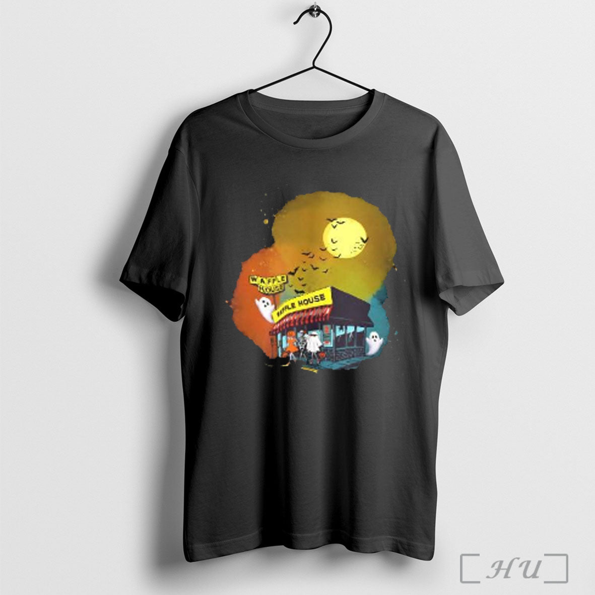 Officials Spooky Waffle House Halloween T Shirt