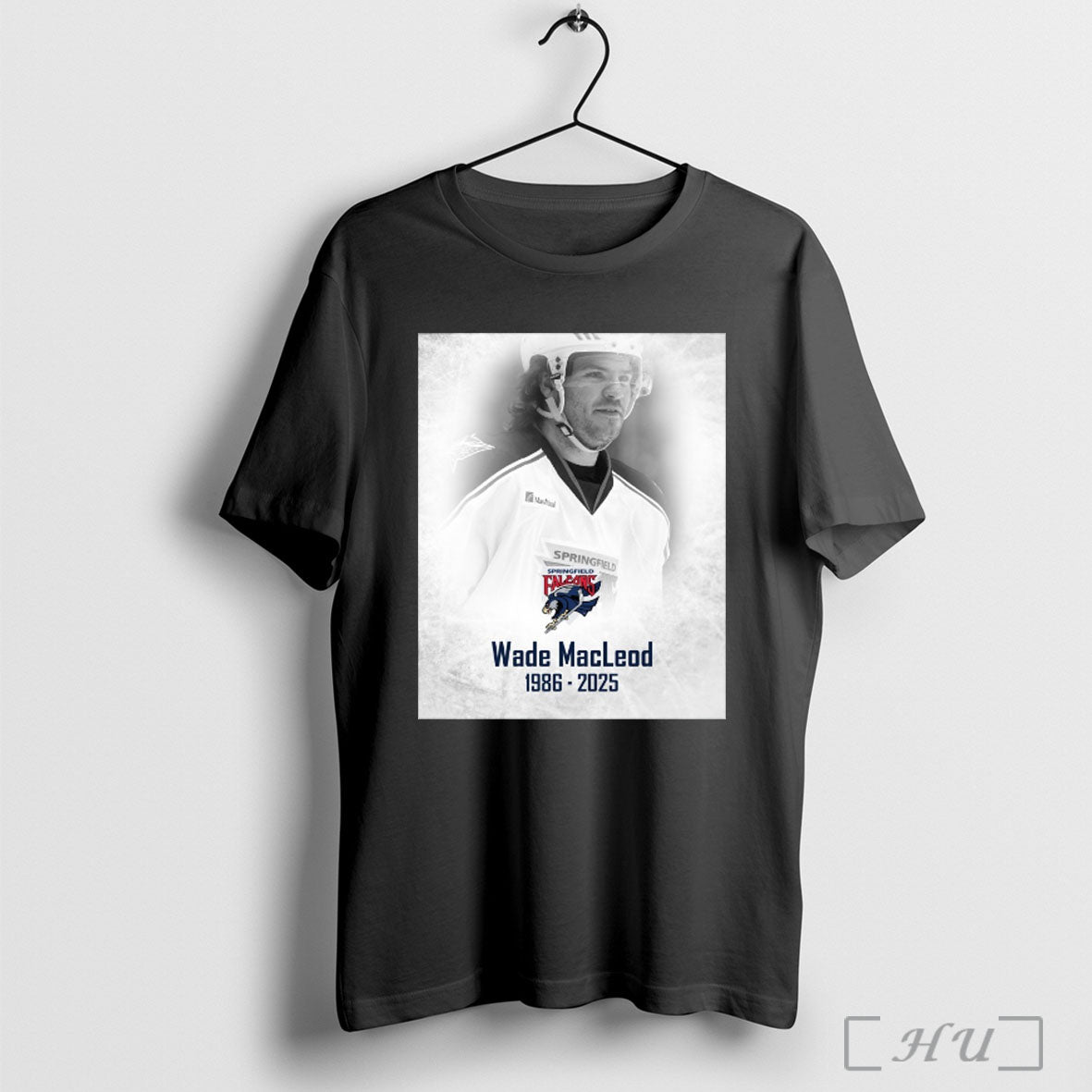 Officials Springfield Thunderbirds Rip Former Springfield Falcons Forward Wade Macleod 1986 2025 T Shirt