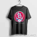 Officials St Louis Cardinals Grateful Dead Steal Your Base T Shirt