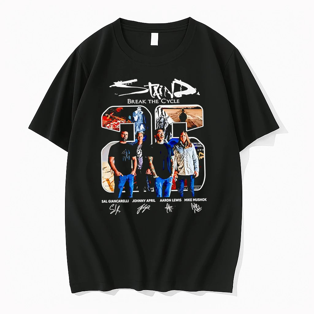 Officials Staind Break The Cycle 25 Sal Giancarelli Johnny April Aaron Lewis