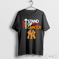 Officials Stand Up To Cancer New York Yankees T Shirt