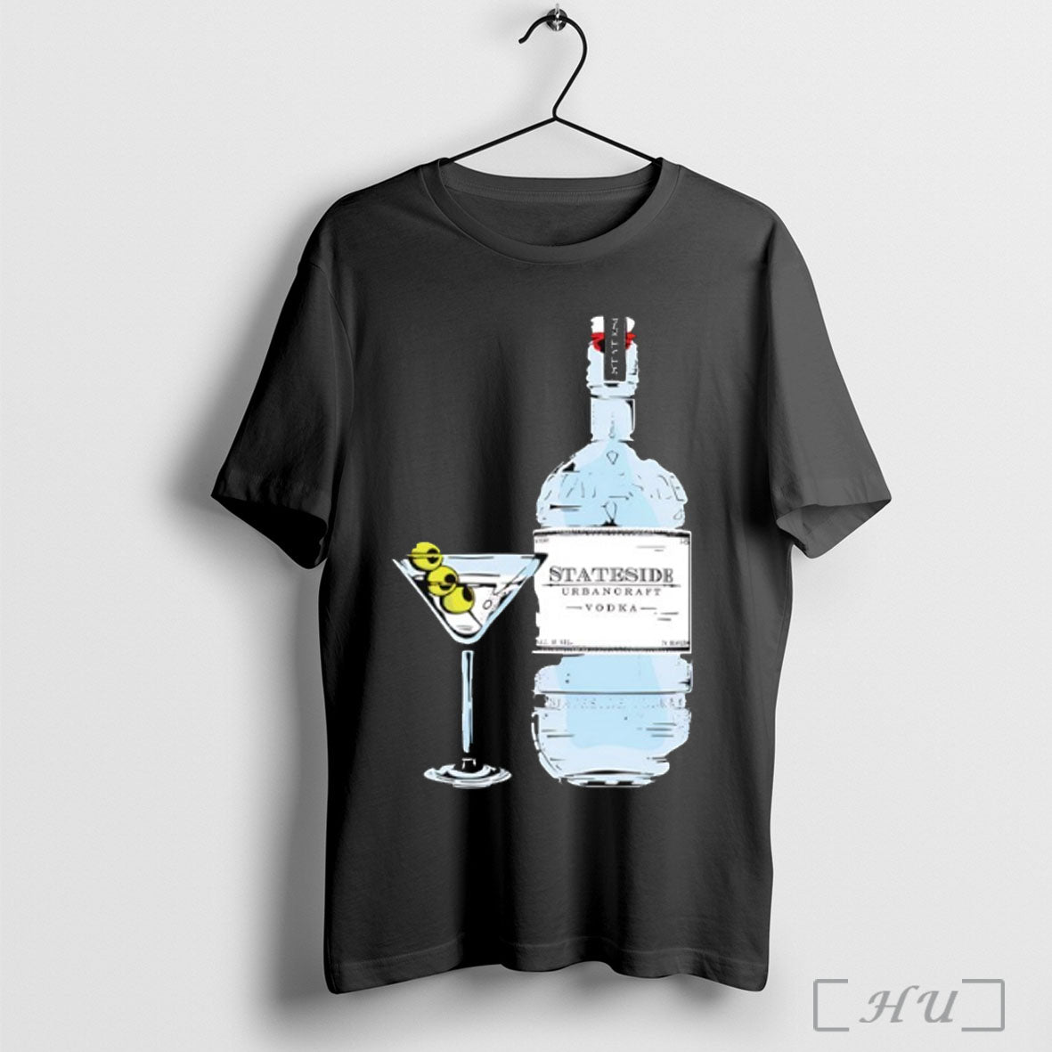 Officials Stateside Martini T Shirt