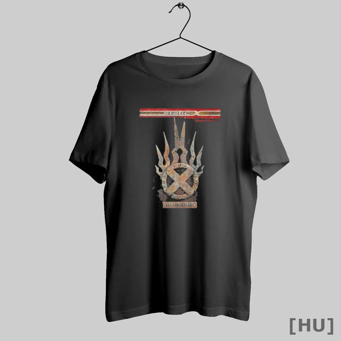 Officials Static X Wdt Color Logo Rusted Shock T Shirt