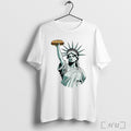 Officials Statue Of Liberty Sandwich Guy Dc Shirt T Shirt