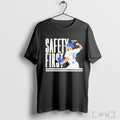 Officials Stay Safe With Kike Hernandez In This Cool Dodgers Shirt T Shirt