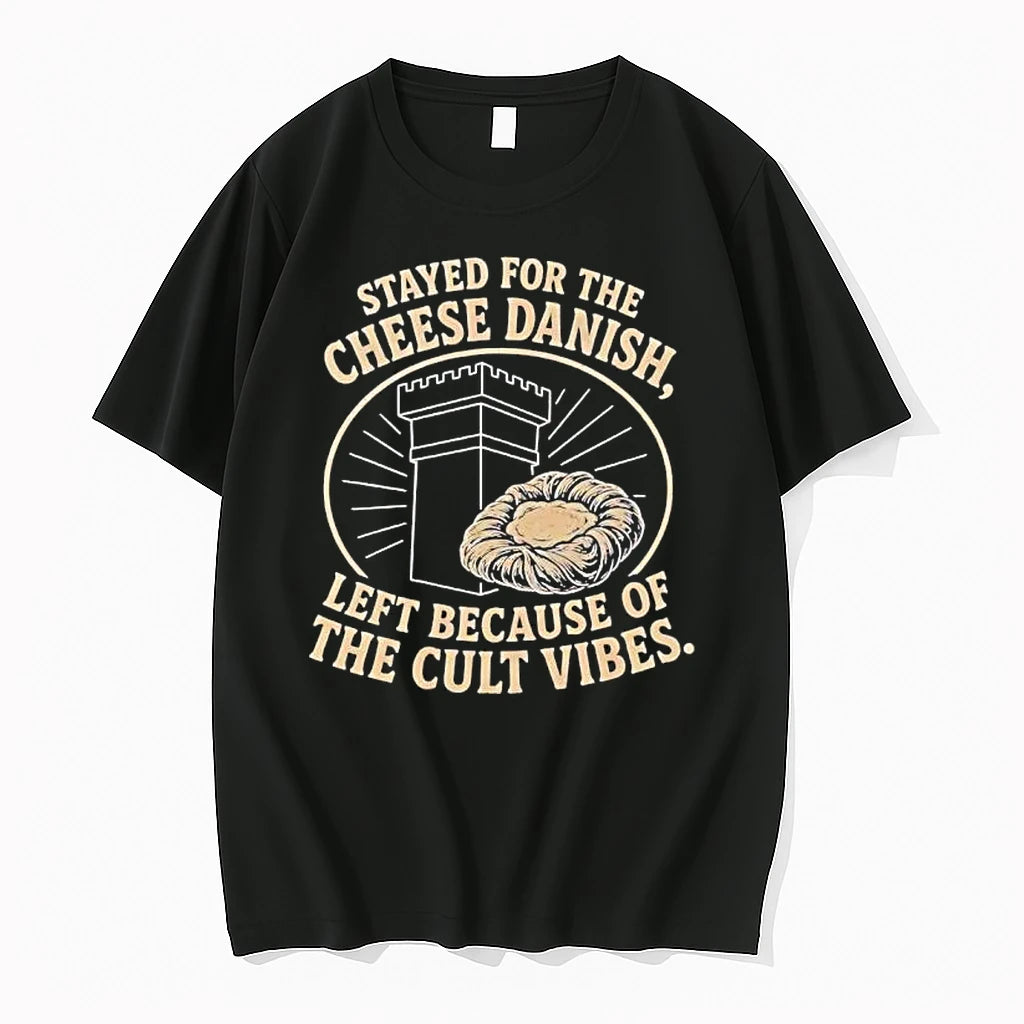 Officials Stayed For The Cheese Danish Premium T Shirt